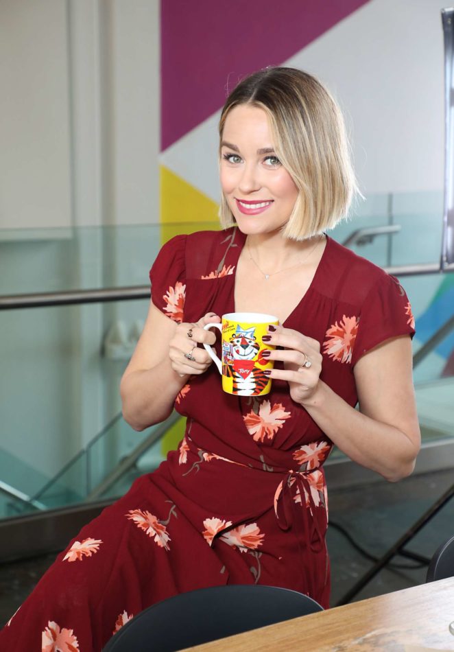 Lauren Conrad - Launches the Kellogg's NYC Cafe in New York